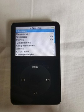 Apple iPod (5. Generation)  A1136 30GB czarny używany
