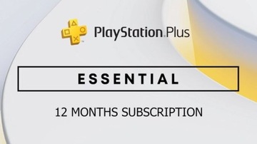 PlayStation Plus Essential 12 Miesięcy 