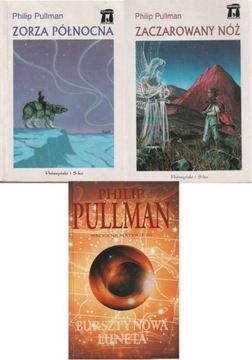 Philip Pullman Mroczne Materie 3 tomy