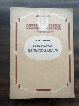 Puszkin FONTANNA BACHCZYSARAJU Libretto 1954