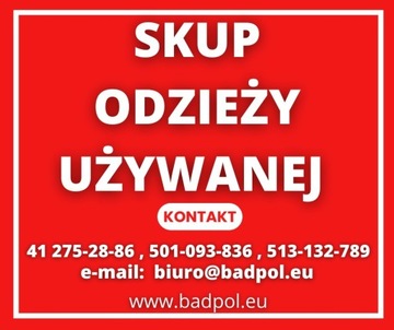 Skup odzieży używanej