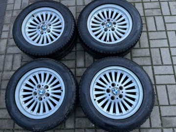 Koła oryginalne zimowe BMW E 39 opony 225/55R16 