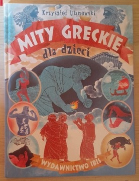 Książka "Mity greckie dla dzieci"