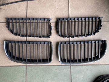 Nerki grill BMW E90 przedlift / preLCI, 