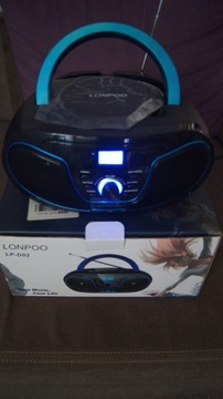 Radio z CD/MP3/USB LONPOO LP-D02