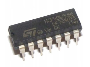 HCF4069UBE DIP14 prod. STM x 2szt.