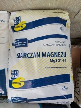 Siarczan magnezu 25kg przeciw brązowieniu igieł 