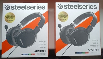 Słuchawki przewodowe SteelSeries Arctis 1 Czarny