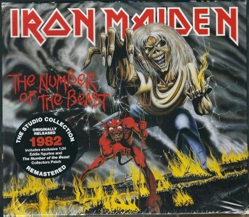 CD Iron Maiden - The Number Of The Beast 2018 Box 