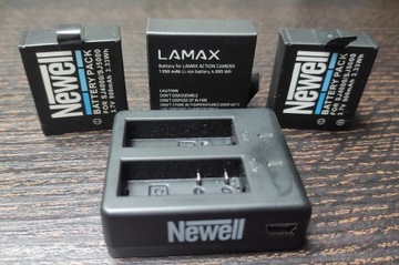 Bateria do kamery LAMAX W 9.1 oryginał + 2 szt