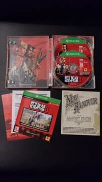 Steelbook Red Dead Redemption 2 gra Xbox One 