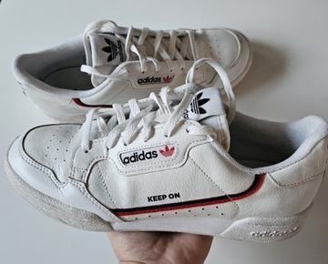 Adidas Continental 38 2/3 białe buty sportowe