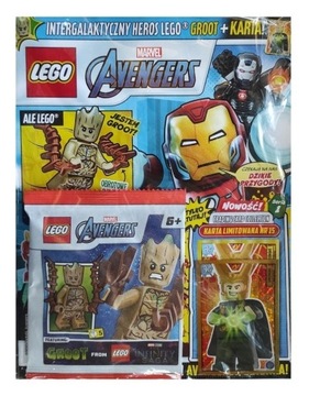 Magazyn Czasopismo LEGO Marvel- 04/2023 - Groot