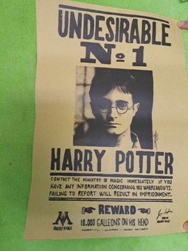 Plakat Harry Potter duży kolekcja dla fana