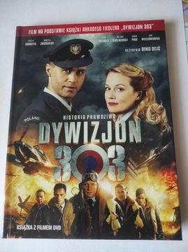 DYWIZJON 303 - książka z filmem na płycie DVD