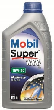 Olej silnikowy mineralny Mobil super 1000 x1 1 l 1