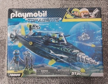 PLAYMOBIL 70005 Top agent + akcesoria z 70003