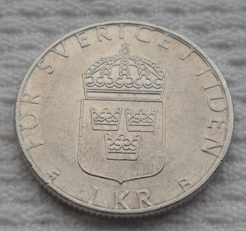 Szwecja Karol XVI Gustaw 1 korona 2001 KM# 852a