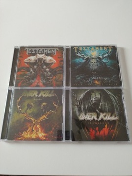 OVERKILL TESTAMENT 4 PŁYTY CD