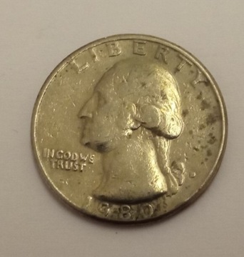 USA 1/4 dollara 1980