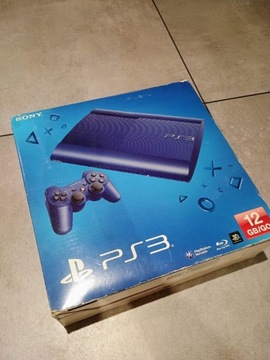 PS3 Blue rzadka kolekcjonerska wersja pudełko