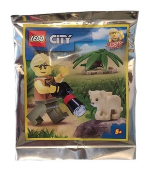 LEGO City Minifigure Polybag - Jessica Sharpe with Baby Lion #952112