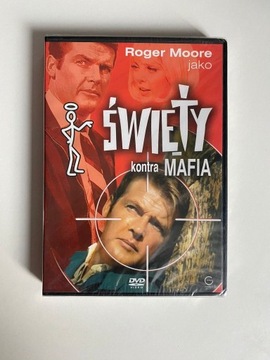 Film DVD Święty Kontra Mafia Roger Moore Nowy 