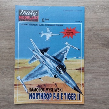 Mały Modelarz 1999/6 samolot Northrop F-5 E