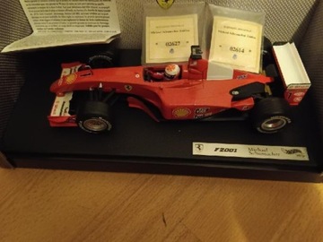 HOT WHEELS - FERRARI - MICHAEL SCHUMACHER 2001