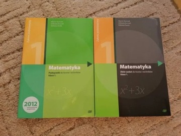 Matematyka podręcznik i zbiór zadań 1 - podstawa