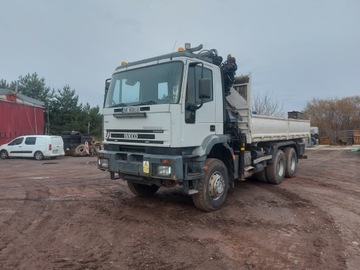  iveco eurotrakker hds 6x6 hiab 200c-5 wywrotka