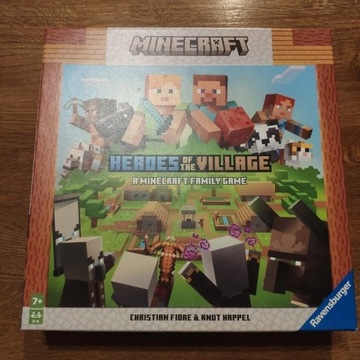 Minecraft Village gra planszowa