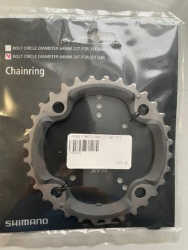 Oryginalna zębatka Shimano XTR FC-M970 32T nowa.