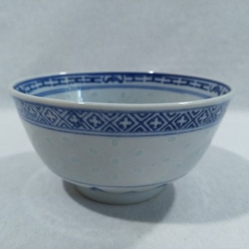Miska porcelana chińska ryżowa Ø 11,3 cm H 5,7 cm