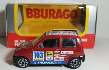 Fiat Cinquecento Rally Bburago burago 1 43 