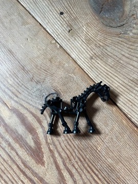 Lego czarny koń szkielet zwierzę Castle 59228