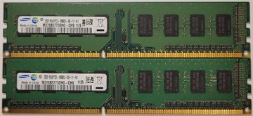 RAM 4GB (2x2GB) 1333MHz DDR3 CL9 PC3-10600U