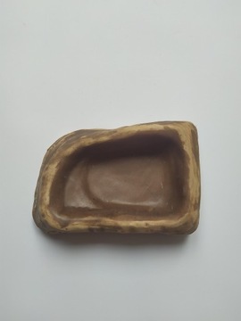 Ozdoba Ceramiczna Do Terrarium Miska 22x15x6cm