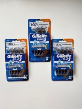 Gilette Blue 3 komfort zestaw do golenia maszynki