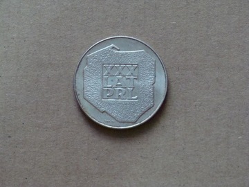 Srebrna moneta z 1974 roku.