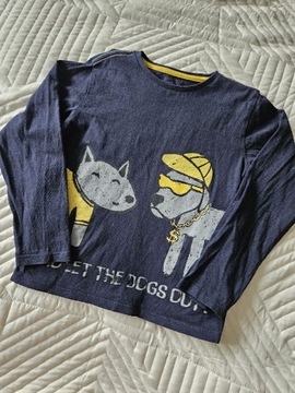 T-shirt z dlugim rękawem psy dogs rozm. 110-116