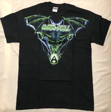 OverKill --- T-shirt M, męski --- thrash metal