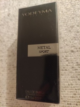 Perfumy męskie Yodeyma 15 ml metal sport