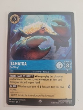 Tamatoa #159 So Shiny! (1TFC) Lorcana
