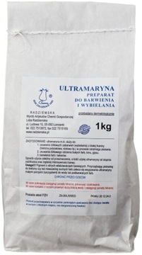 Ultramaryna 1 kg * POLSKI PRODUKT * Farbka Pigment