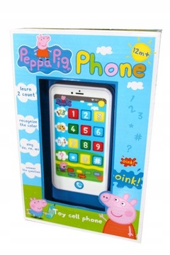 edukacyjny telefon smartfon Peppa NOWY