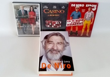 Książka DE NIRO biografia + 3 filmy DVD