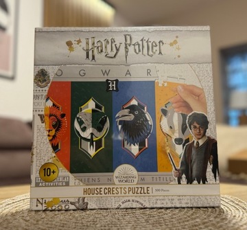 Harry Potter Hogwarts House Crests Puzzle 500el. 