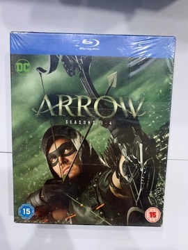 Arrow Sezony 1-4 Blu-Ray Ang. Wer.