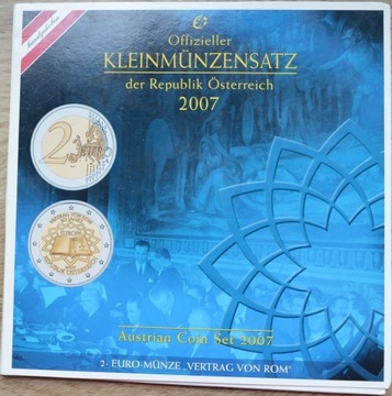 Austria 2007 - zestaw 8 monet